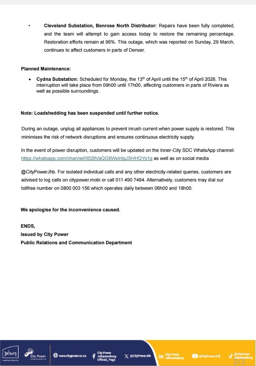 @CityPowerJhb tweet media