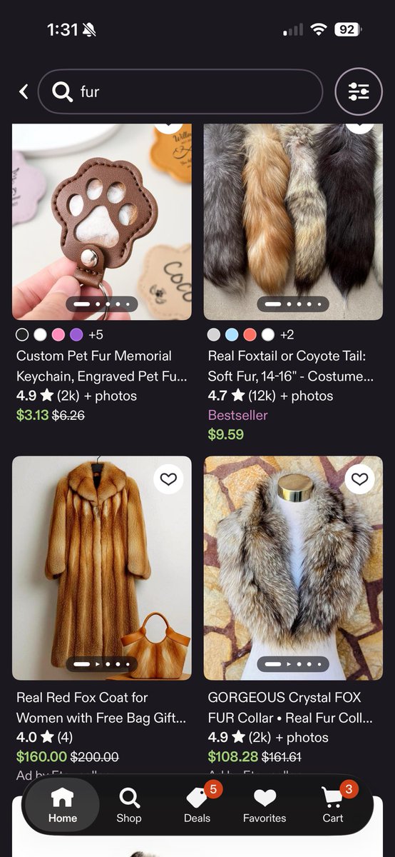 tabithamorgann's tweet photo. @peta @Etsy @shoptemu Hm crazy https://t.co/TJJNgEmIhw