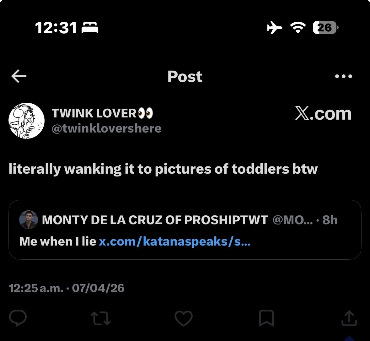 MONTY DE LA CRUZ OF PROSHIPTWT tweet media