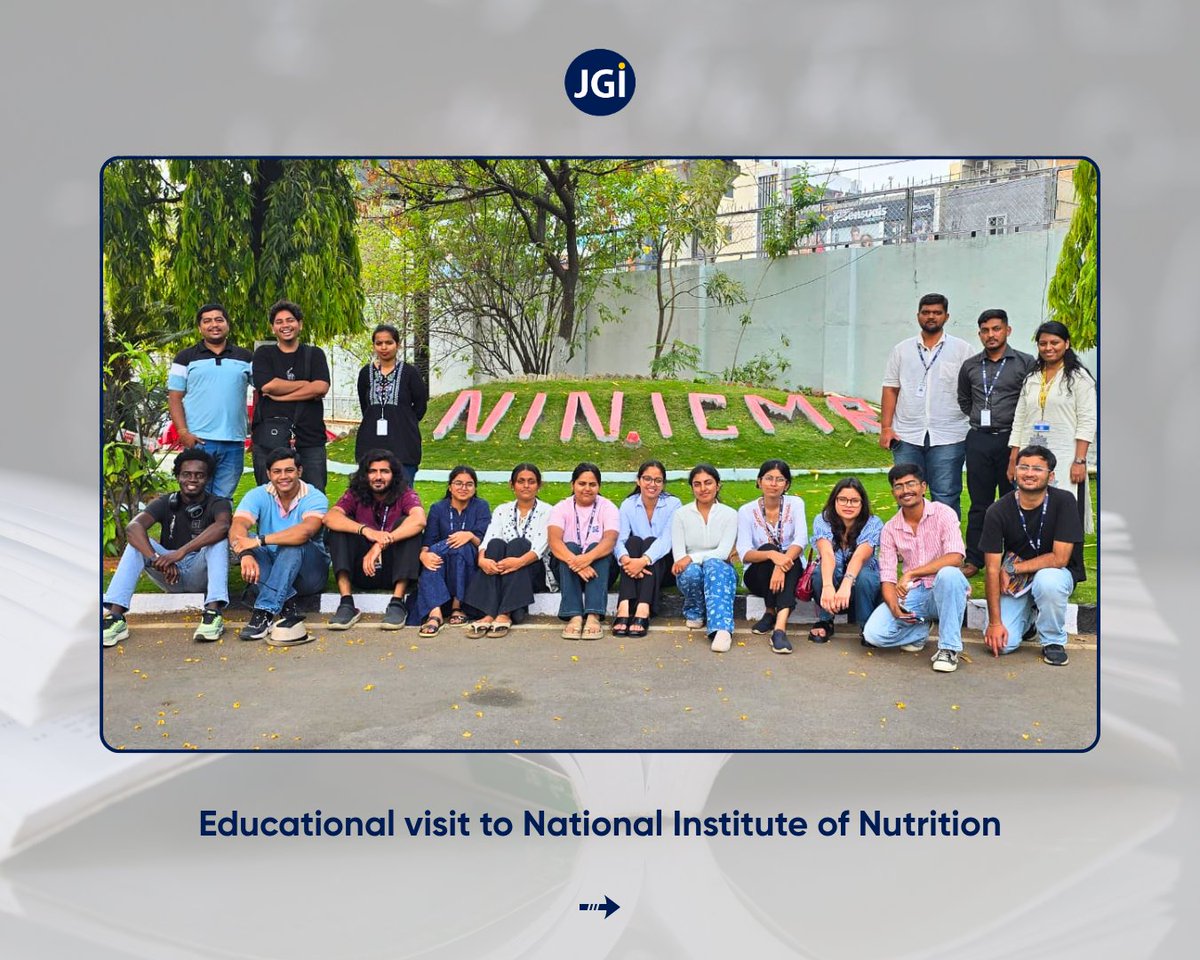JainDeemedtbUnv's tweet image. Learning hits different when you see it in action.

From labs to industries to startups, real exposure that builds clarity and confidence.

#JAINUniversity #ExperientialLearning #Biotech #IndustryExposure #LearningByDoing #FutureReady