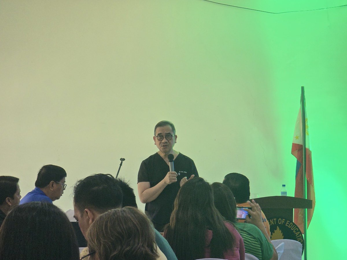 ✨ Education: The Greatest Equalizer ✨
-  by Dr. Tony Leachon

I woke at 3 a.m. to meet the dawn, traveling to Batangas to join humble, competent, and engaging DEPED NCR leaders. In their presence, I found motivation and support to keep chasing the vision of Universal Health