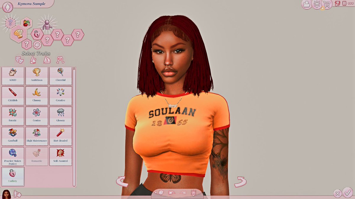 conwinkadink's tweet photo. future gf for Nadia , Kimora Sample 😌 i attempted to make a stud and failed successfully 
#showusyoursims #sims4 https://t.co/HU1JsPs4z2
