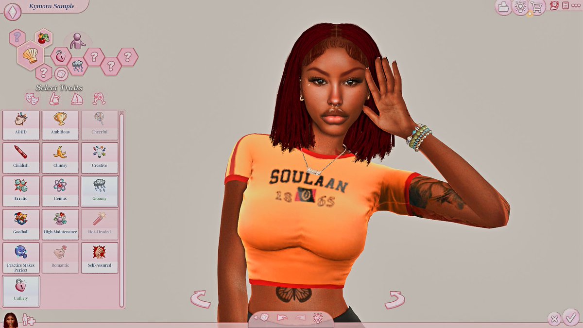 conwinkadink's tweet photo. future gf for Nadia , Kimora Sample 😌 i attempted to make a stud and failed successfully 
#showusyoursims #sims4 https://t.co/HU1JsPs4z2