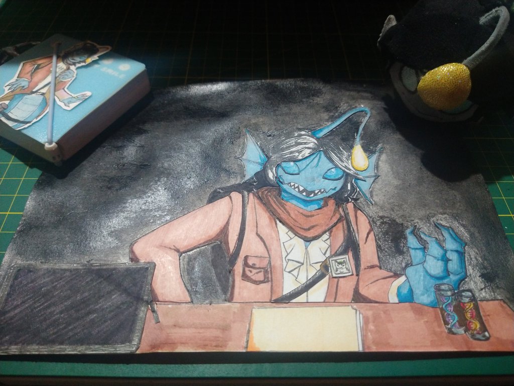 Minatheknight's tweet photo. Lo hice de último momento lol
(Yep recortes)
Discord: mina_the_knight 
#PressureDTIYS https://t.co/aSJjOcXRuu
