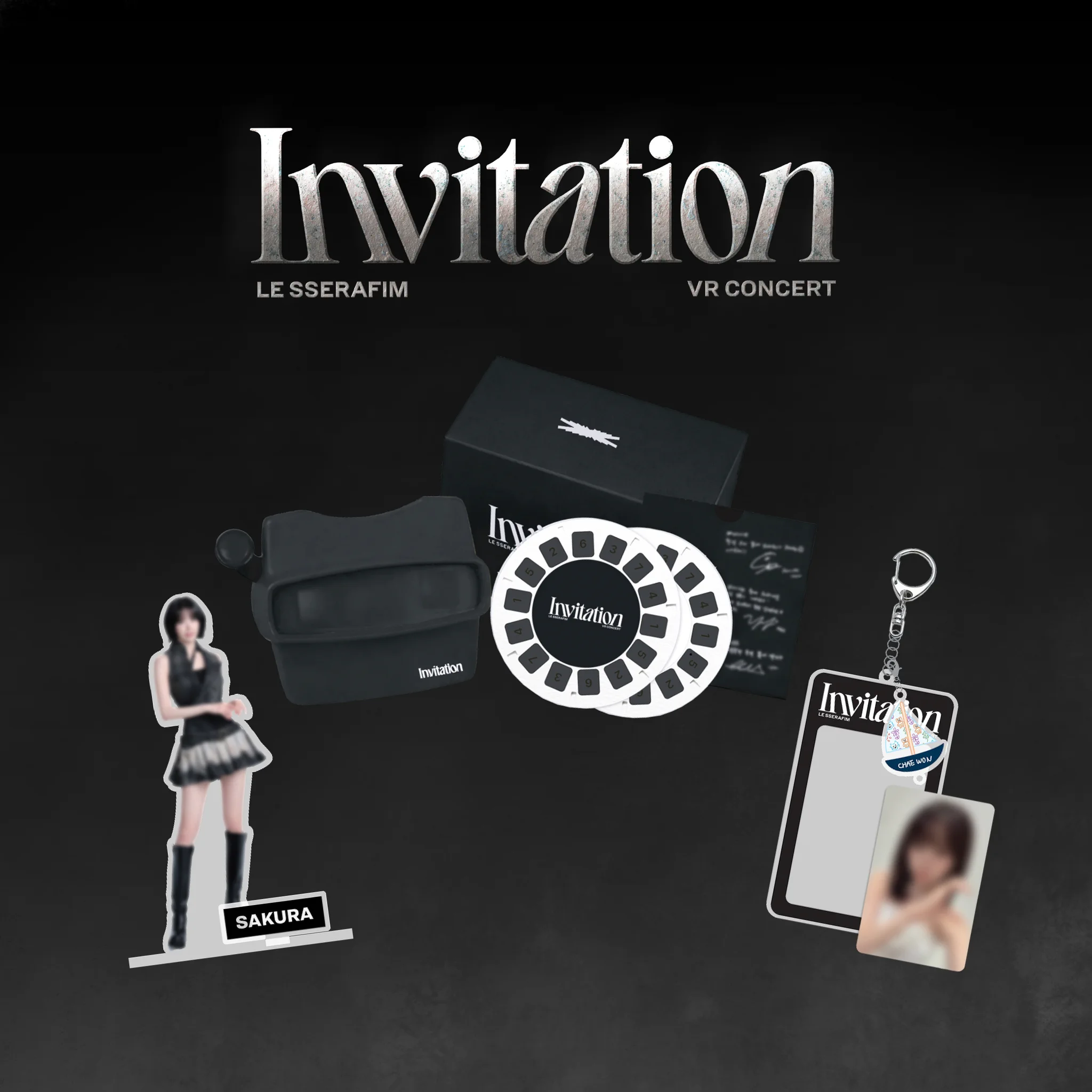 LE SSERAFIMのVRコンサート『INVITATION』限定グッズ販売開始と