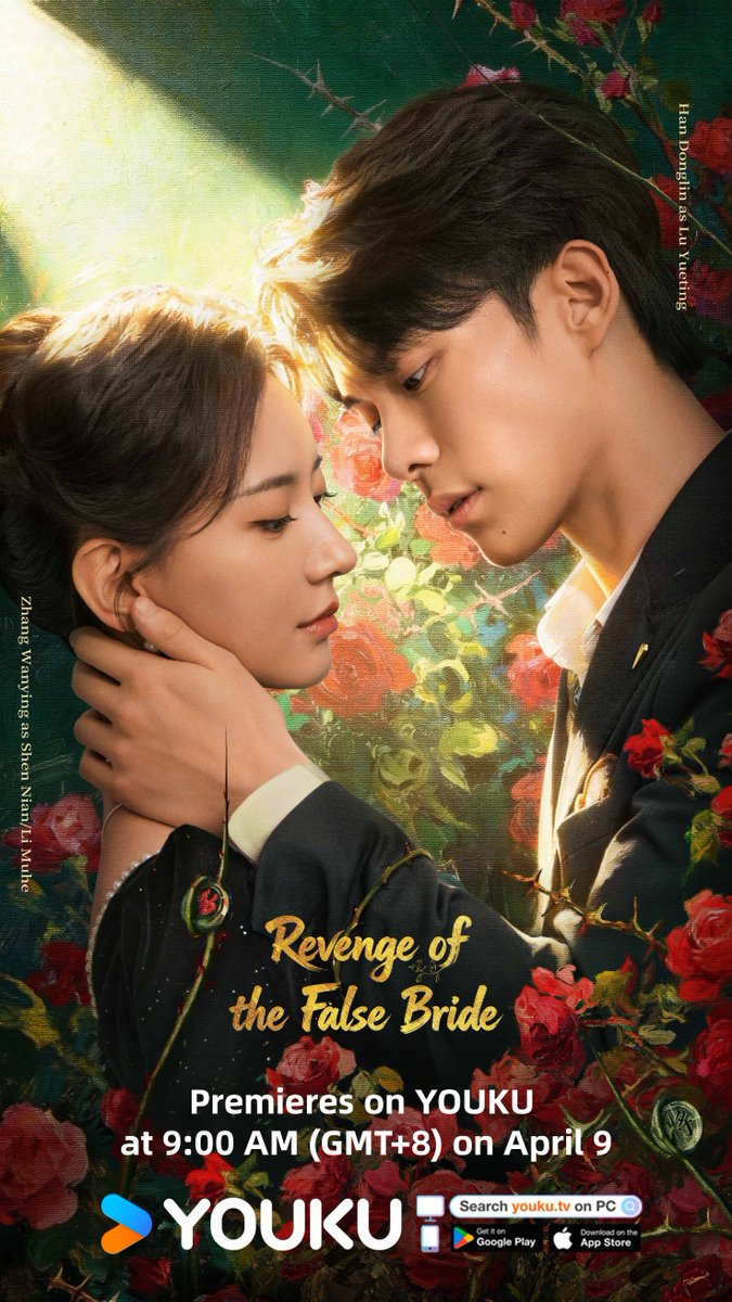 ThailandYo71826's tweet photo. #มรสุมรักกลางไฟสงคราม #RevengeoftheFalseBride #春霆念未央
ผู้บัญชาการหนุ่มเจ้าเล่ห์ ปะทะ ทายาทสาวตัวปลอม จุดประกายรักท่ามกลางเกมเดิมพันสุดเข้มข้น!
รับชมตอนแรก 9 เมษายน เวลา 08:00 น. แล้วไปดื่มด่ำกับเรื่องราวความรักครั้งนี้!
นำแสดงโดย: #HanDonglin #ZhangWanying
#YOUKU #YOUKUThailand