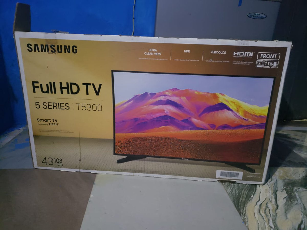 Joshman191's tweet image. Declutter sales 🔥🔥
🎯Neatly Used 
🎯Samsung 43″ HD Smart TV UA43T5300
🎯Bought Brand New 
🎯Receipt Available 
🎯First Owner
🎯350k
🎯Ibadan