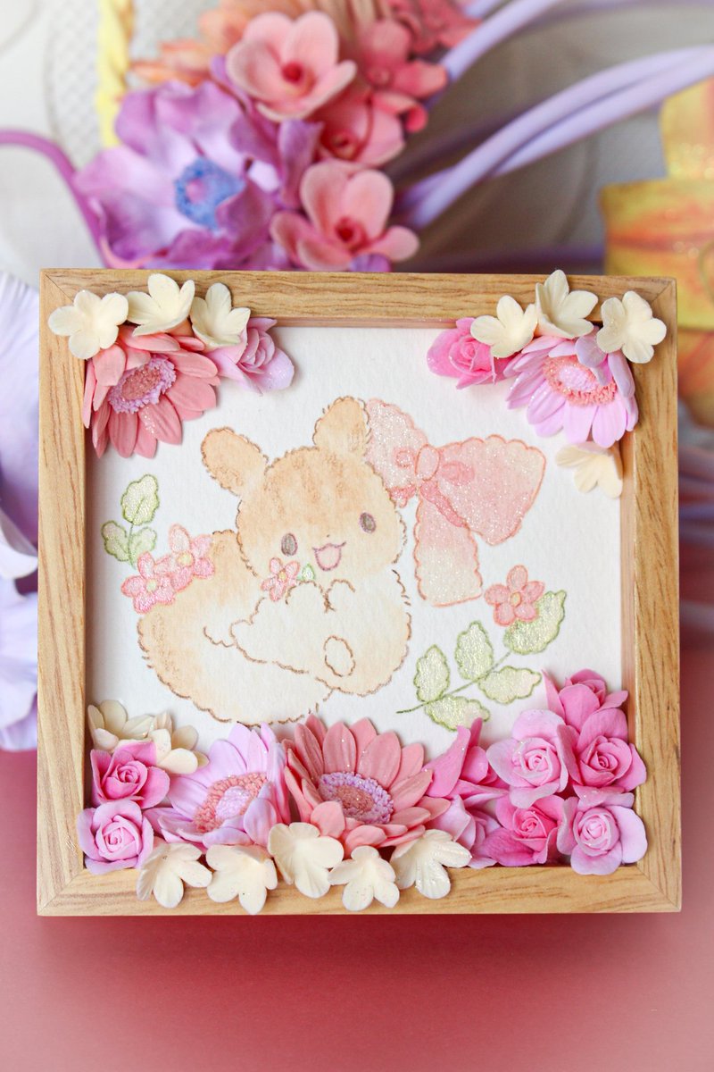 こば💐【粘土】でお花を作る人@5/3九州コミティアL13.14 tweet media