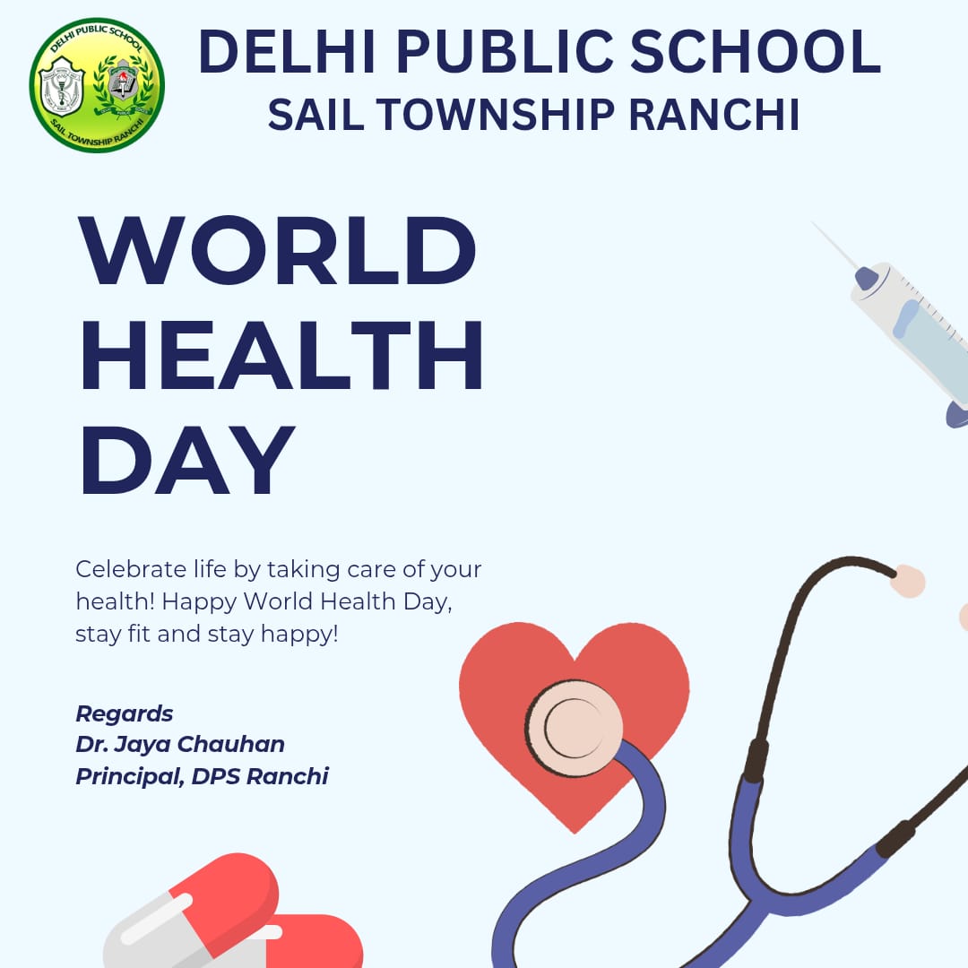 Dps_ranchi2's tweet photo. #DPSRanchi #WorldHealthDay https://t.co/R9eAXGCUr1