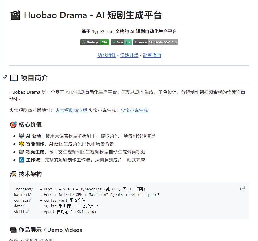 dierdre78312's tweet photo. 想复刻00后A9的AI短剧致富路？小白直接抄作业👇 

小说洗稿→AI生成→多平台分发→全球变现。 

用huobao-drama，一句话自动做完编剧、剪辑、配音。 

Windows按教程装好FFmpeg就能跑，新手零门槛。  

🔗https://t.co/iGx1ARAsq1 

#AI短剧 #副业变现 https://t.co/3pfgrwHhBr