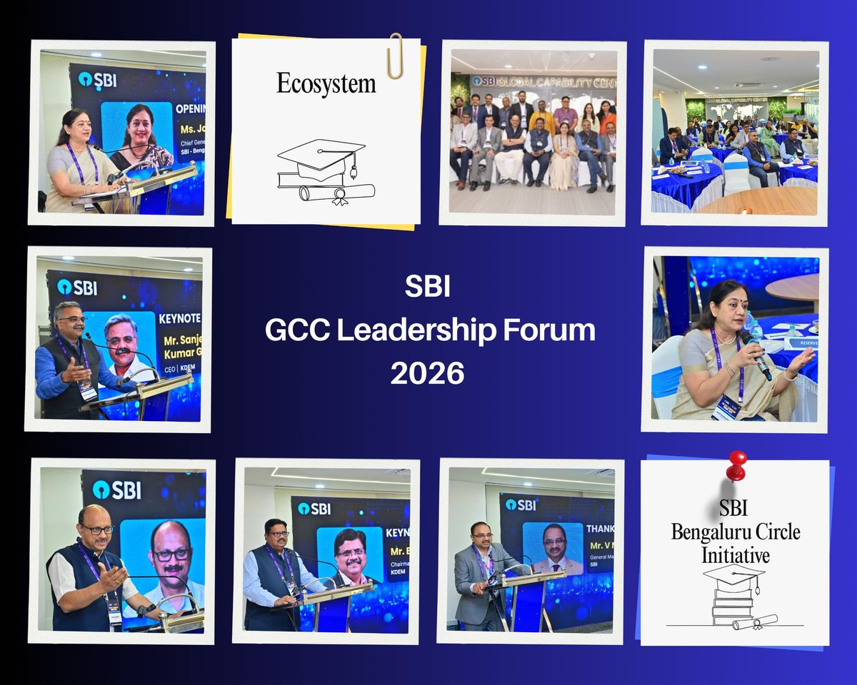CGM (Bengaluru Circle), SBI tweet media