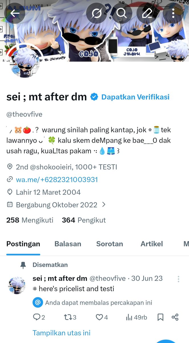 seis ; mt after dm tweet media