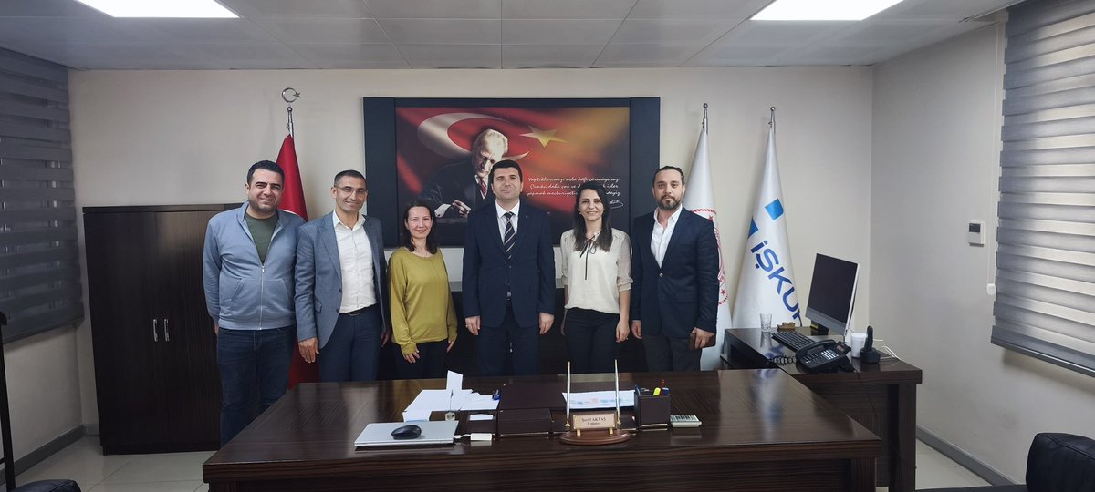 imdburosen's tweet photo. İzmir İl Yönetim Kurulumuz, İzmir Çalışma ve İş Kurumu İl Müdürü olarak atanan Sayın Şeref Aktaş’a hayırlı olsun ziyaretinde bulunarak yeni görevinin hayırlı olmasını temenni etti.

#İMDBÜROSEN #İŞKUR #İzmir https://t.co/0cUNkHR7J4
