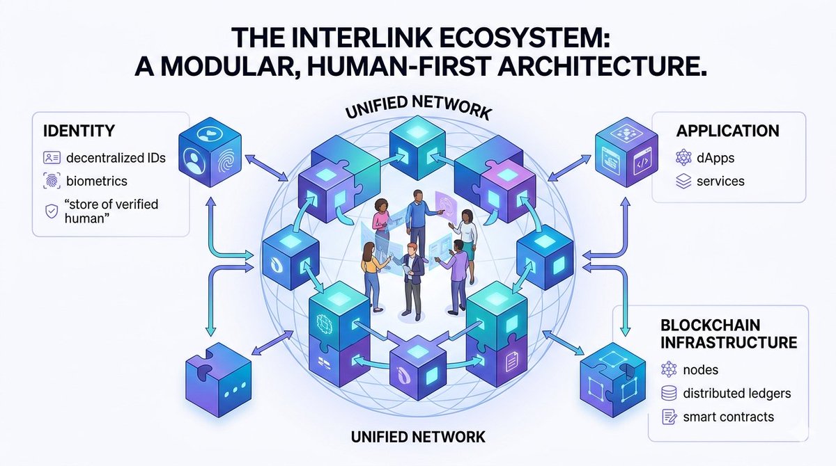 muleta97011's tweet photo. The InterLink Ecosystem is a modular, human-first system that unifies identity, applications, and blockchain infrastructure into a single connected network.
#interlink #ITLG #ITL #ITLX https://t.co/07pEqWhJKV