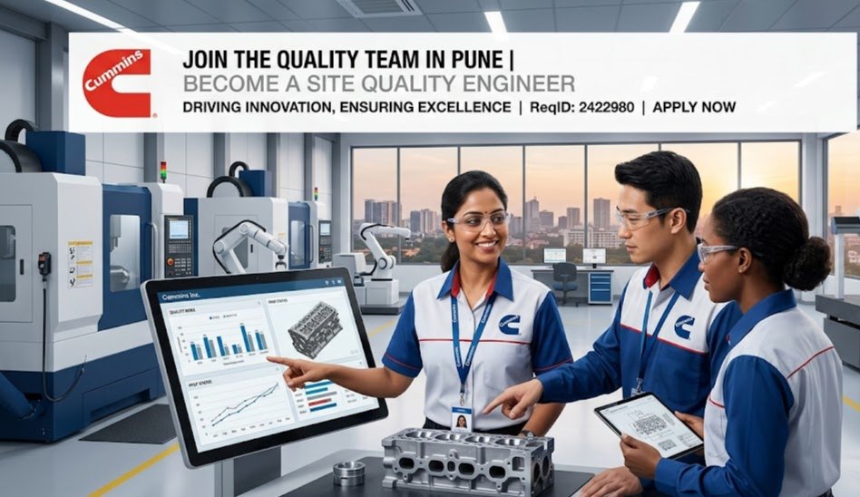 software24334's tweet photo. Site Quality Engineer opportunity at Cummins Inc.
Location - Pune

Apply Here - https://t.co/7lUSmdcePv

#Job #Sitequalityengineer #Pune https://t.co/rDytbR0f9D