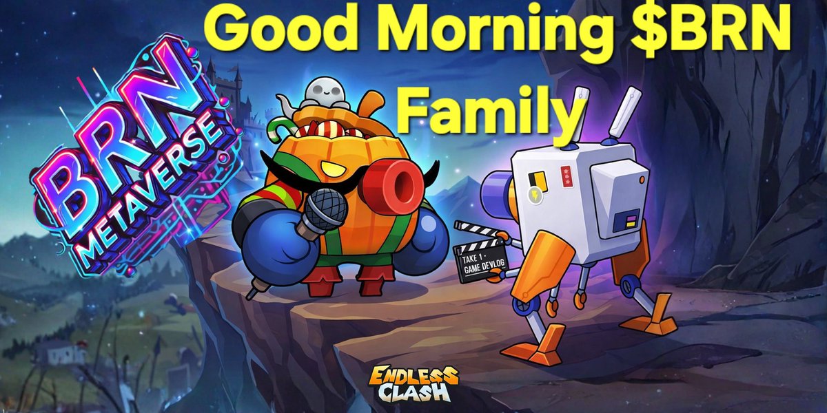 Good Morning $BRN Family 🫶🫶🫶

<a href="/BrnMetaverse/">BRN Metaverse</a> <a href="/BrnTurkiye/">BRN Metaverse Türkiye</a> <a href="/EndlessClash_/">EndlessClass</a>  <a href="/YTBaranOzcan/">Baran Ozcan</a> <a href="/sera_grr/">Seyran Görür</a> <a href="/emreturkolu/">Emre Türkoğlu</a>