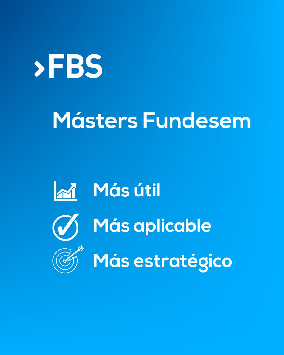 Fundesem Business School tweet media