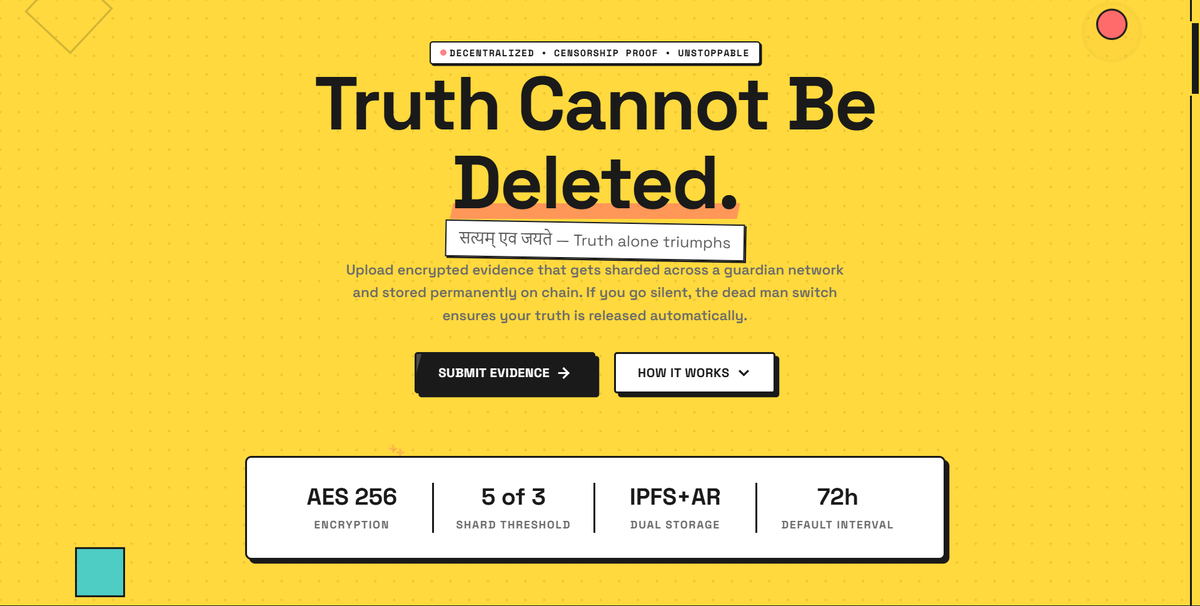 ayushedith's tweet photo. Day 2:
GitHub took my repos 2 days ago. Today I shipped a landing page for something they can never take down.
CHITRAGUPT - time-locked, encrypted, on-chain vault.
Funny how losing everything makes you build faster. 
#web3‌‌ #WebDev https://t.co/UXm6Ko6PnV