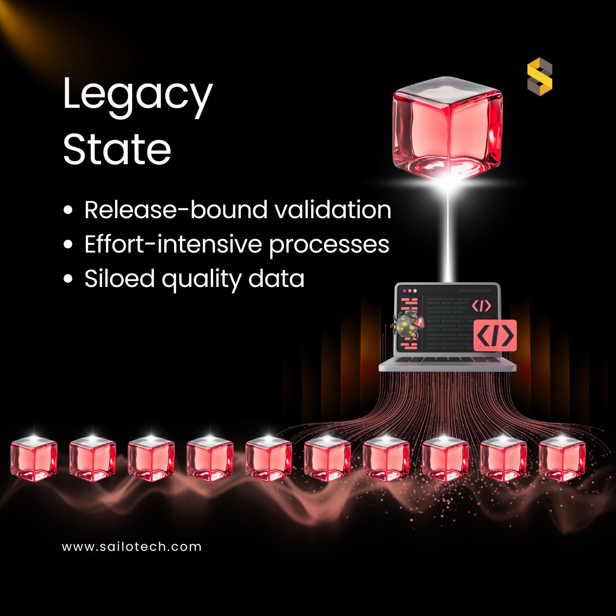 Sailotech's tweet photo. 𝗧𝗲𝘀𝘁𝗶𝗻𝗴 𝗶𝘀 𝘁𝗿𝗮𝗻𝘀𝗶𝘁𝗶𝗼𝗻𝗶𝗻𝗴 𝗶𝗻𝘁𝗼 𝗮 𝗰𝗼𝗻𝘁𝗶𝗻𝘂𝗼𝘂𝘀 𝘀𝘆𝘀𝘁𝗲𝗺 𝗳𝘂𝗻𝗰𝘁𝗶𝗼𝗻.
Read more: https://t.co/YjjkJWjYNu

#TestEngineering #ContinuousValidation #Sailotech #TechLeadership #TestEnsure https://t.co/HkUek0AtGR