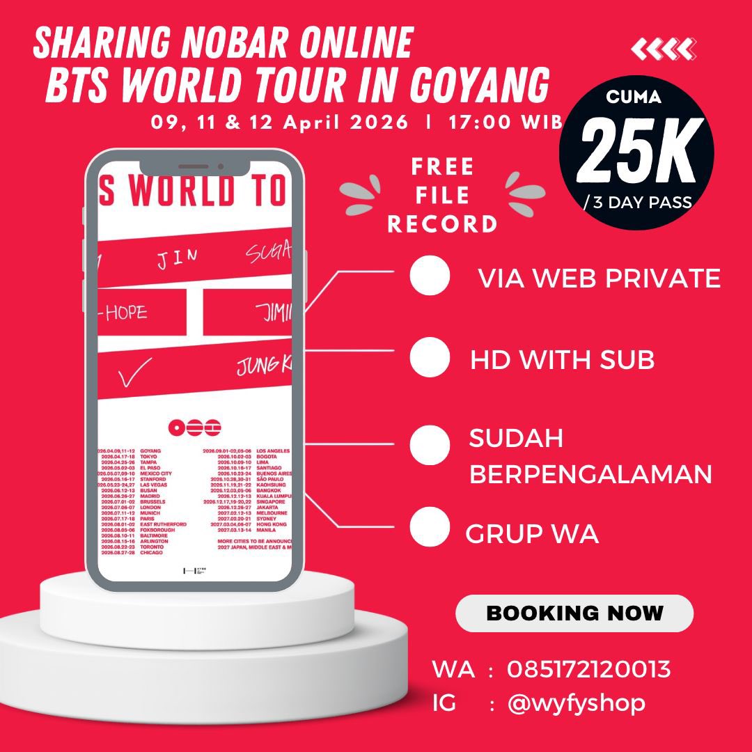 Konser Online Sharing Nobar BTS EXO tweet media