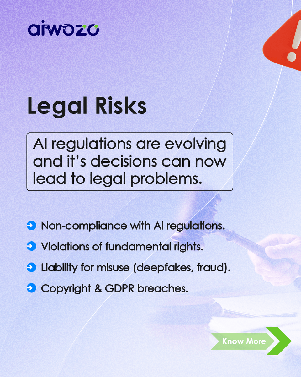aiwozo's tweet photo. Agentic AI is scaling fast; risk even faster.
As it takes on real enterprise decisions, its capabilities outpace control, while new regulations and rising threats continue to erode trust.

Aiwozo helps you stay in control. https://t.co/0PX7KEk85Y

#AgenticAI #AIGovernance #Aiwozo https://t.co/CHLaqg8iWv