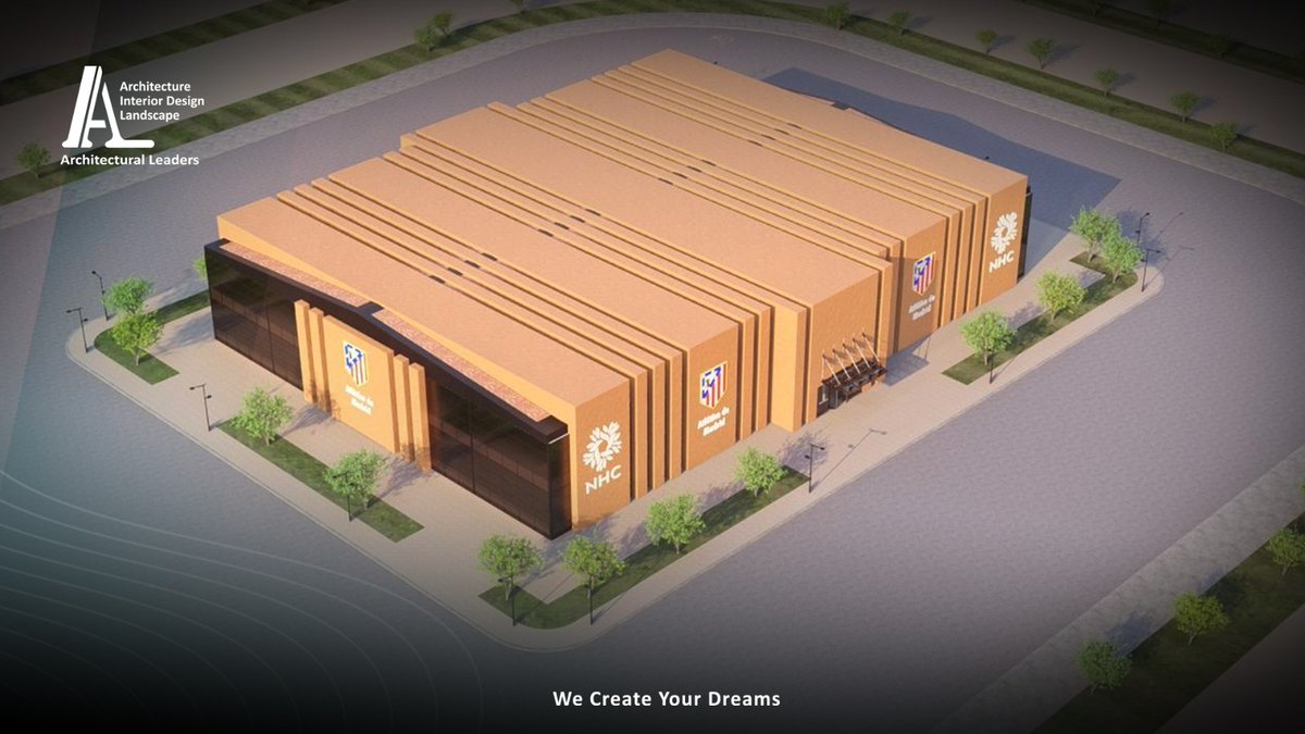 ArLeaders's tweet image. Bold. Modern. Professional. 

Check out our latest sports complex project, featuring high-end indoor pitches and a rhythmic architectural facade designed for the next generation of athletes. 

#Architecture #SportsDesign #ModernDesign #Construction