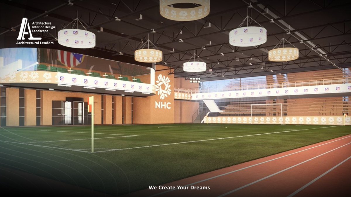 ArLeaders's tweet image. Bold. Modern. Professional. 

Check out our latest sports complex project, featuring high-end indoor pitches and a rhythmic architectural facade designed for the next generation of athletes. 

#Architecture #SportsDesign #ModernDesign #Construction