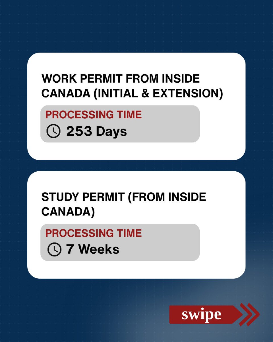 Izagoimmi's tweet image. Check out Canada's latest update on processing times for internal applications.

#fasterprocessing #VisaUpdate #IRCC #immigrationnews #processing #canadaupdate #LatestUpdates