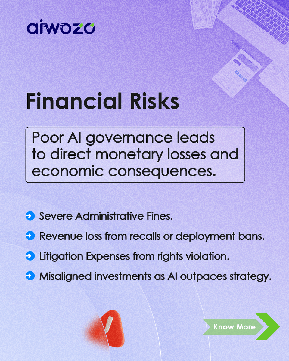 QualeInfotech's tweet photo. Agentic AI is scaling fast; risk even faster.
As it takes on real enterprise decisions, its capabilities outpace control, while new regulations and rising threats continue to erode trust.

Aiwozo helps you stay in control. https://t.co/OGsthoKYD4

#AgenticAI #AIGovernance #Aiwozo https://t.co/PZapWnkhUM