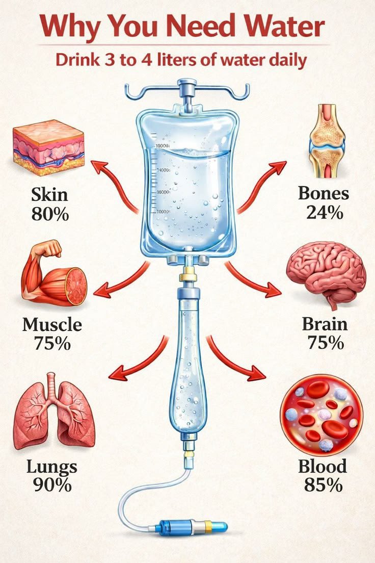 Olivia1463275's tweet photo. The Vital Role of Water in the Human Body https://t.co/0CNp63KbG7