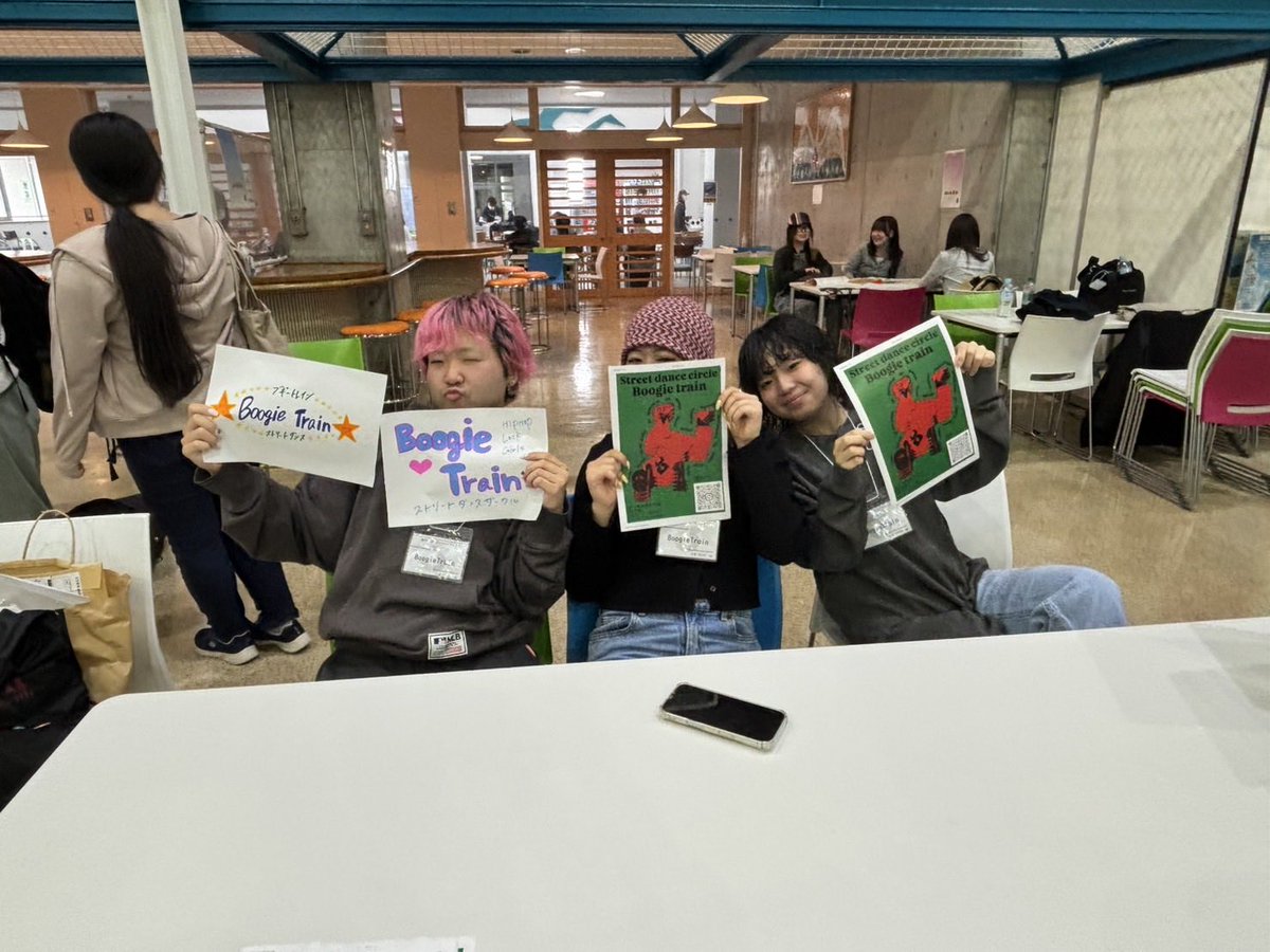 ENS_rink's tweet photo. 第7回GOENフレッシュフェス！団体紹介(25/27)

BoogieTrain

様々なイベントに向けてダンスの練習をします。

#常磐大学
#常磐短期大学 https://t.co/ioUgbQxB8M