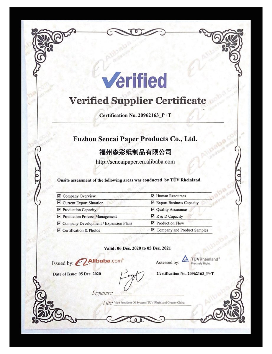 Sencai20252's tweet image. 🏅 Certifications that support real production—ensuring stable quality across paper boxes, bags &amp;amp; food packaging.

📩 cynthia@sencaiprinting.com

🌐 sencaiprinting.com

#fuzhousencai #certifiedsupplier #paperpackaging #custompackaging #printingfactory #qualityassurance