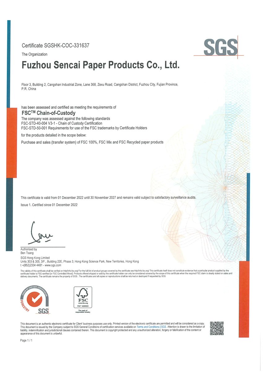 Sencai20252's tweet image. 🏅 Certifications that support real production—ensuring stable quality across paper boxes, bags &amp;amp; food packaging.

📩 cynthia@sencaiprinting.com

🌐 sencaiprinting.com

#fuzhousencai #certifiedsupplier #paperpackaging #custompackaging #printingfactory #qualityassurance