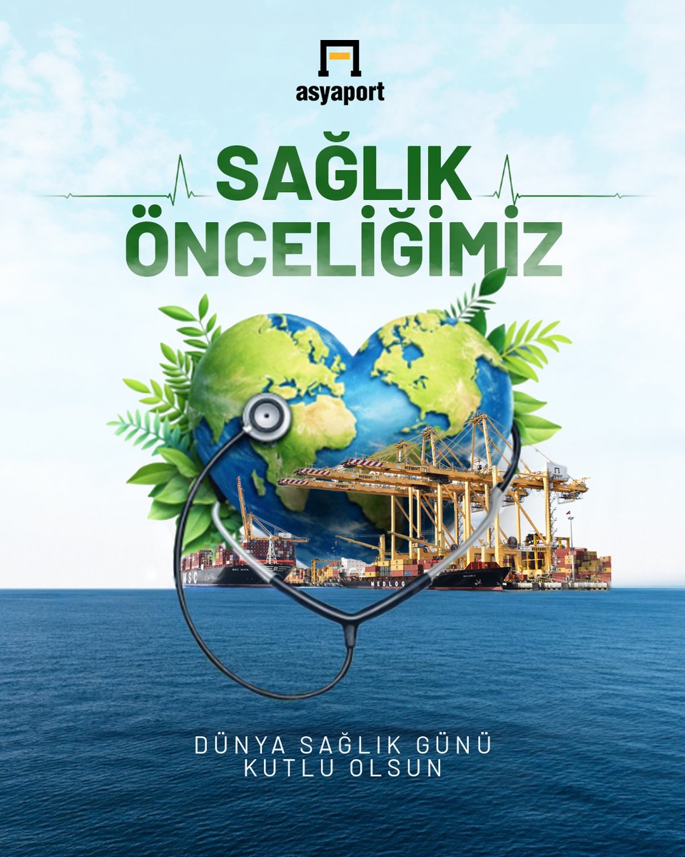 #asyaport #tekirdag #liman #port #7NisanDünyaSağlıkGünü