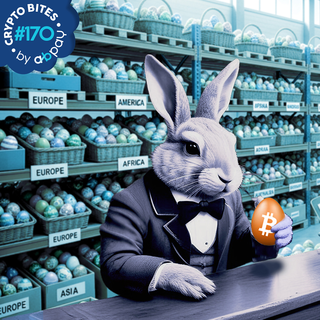 abpayNet's tweet photo. Easter Riddle for Merchants
The Easter Bunny wants to sell eggs worldwide
But: slow bank transfers, high fees, unbanked customers
Then he finds a solution:
⚡Instant payments
🌐Global access
💸Low fees
What is he using?
Happy Easter! Answer below or check https://t.co/zOHUTekLti https://t.co/ngD7u1hDp1