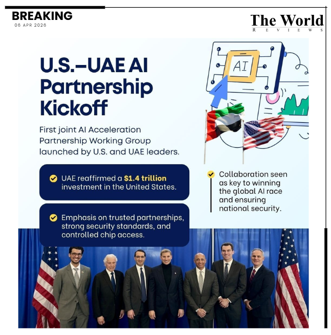 tworldreviews's tweet image. US and UAE join forces in AI; the future of innovation is global.
This partnership shows how collaboration across borders can accelerate AI development.
Excited to see the breakthroughs that could shape industries and everyday life

#AIpartnership #USUAE #FutureOfTech #Innovation