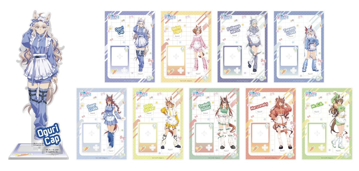 OtasukeKitachan's tweet photo. 우마무스메 신데렐라 그레이 팝업 Cute Jersey Collection 공구 (7월 발매예정)

1차금 : 엔화x10 (원)
2차금 : ±차액+해배비+국배비

[품목 / 갯수]정해서 DM 또는  오픈카톡https://t.co/ImkKHsxExt으로 링크와 함께 연락 주세요!

5월9일까지 받고 관세컷시 조기마감합니다!
(참여율 저조 시 무산) https://t.co/WCZM4FhcLt