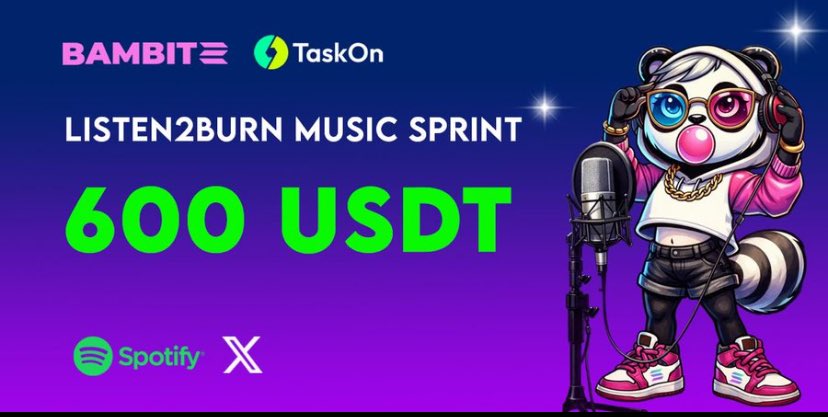 welfarecathy's tweet image. A lot of people see posts like this and don’t really understand what’s going on, so let me break it down simply.

This Phase 2 thing is basically a new round of activities you can join through TaskOn. It’s called the Listen2Burn sprint.

#listen2Burn #quest #web3music