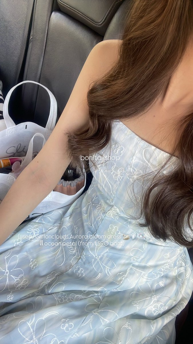 bonitaxshop's tweet photo. (used) เดรส Girlonclouds Aurora bloom dress 🦢🪽🫧 from @/girlonclouds.bkk สี ocean petal Free size (from 1,590 baht) ใส่ไป 1 ครั้งค่ะ🩵

🏷️ส่งต่อ 1,200 free shipping

#ส่งต่อเสื้อผ้ามือสอง #ส่งต่อเสื้อผ้ามือ2 #ส่งต่อเสื้อมือสอง #ส่งต่อเสื้อผ้า #เสื้อผ้ามือสอง #เสื้อผ้ามือ2 https://t.co/j3NqhUryHw