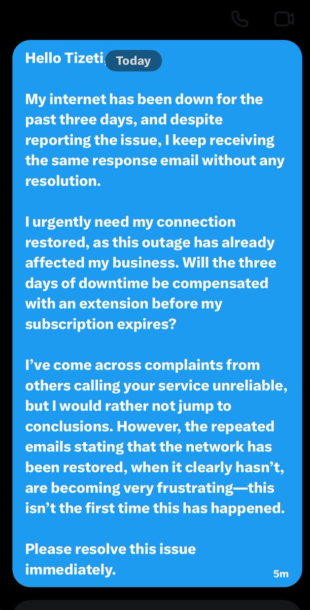brainfrosh's tweet photo. @wifisupport1 reply my message because it’s urgent for me and my business https://t.co/YXmYqwe2zb