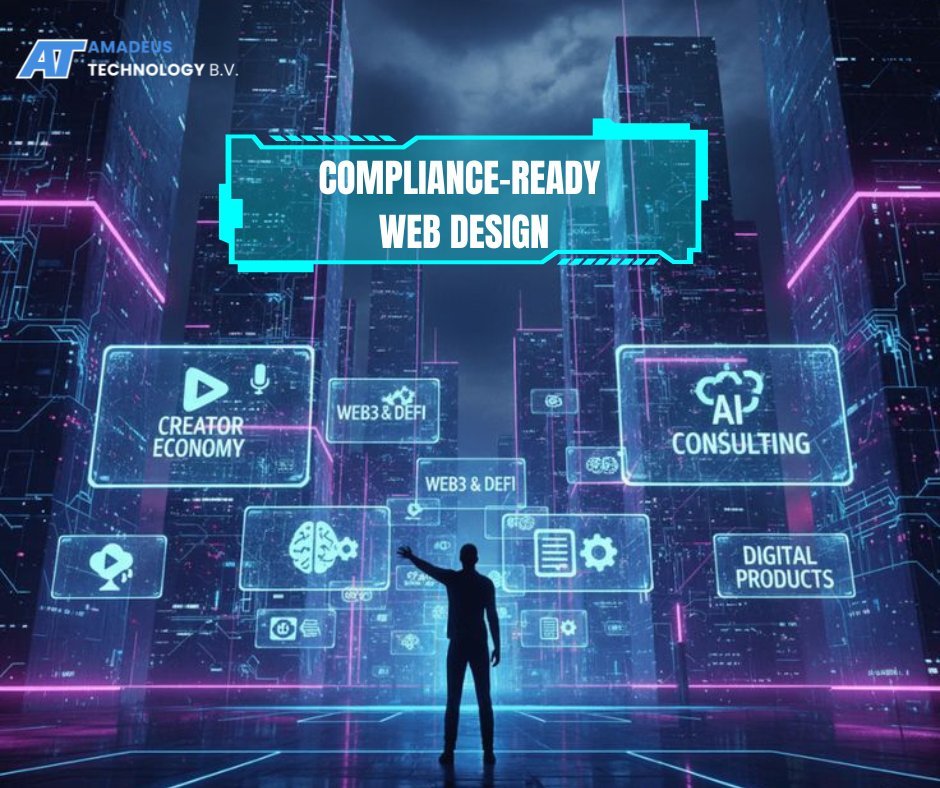 AmadeusTechBv's tweet image. 🖥️ In regulated industries, a website is more than design — it’s a compliance and trust platform.  Amadeus Technology B.V. delivers corporate, compliance-ready web design for iGaming and digital services.  📷 amadeustechnologybv.com #AmadeusTech #WebDesign #Compliance #iGaming