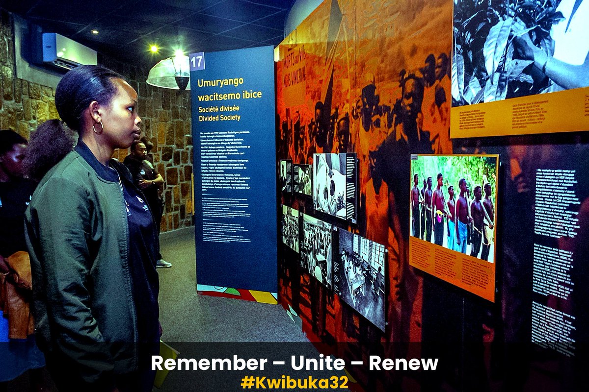 Commemorating the 32nd anniversary of the 1994 Genocide against the Tutsi by renewing our commitment to learn and preserve our history—especially for the younger generation.

Because understanding the past is key to shaping a better future.

#Kwibuka32