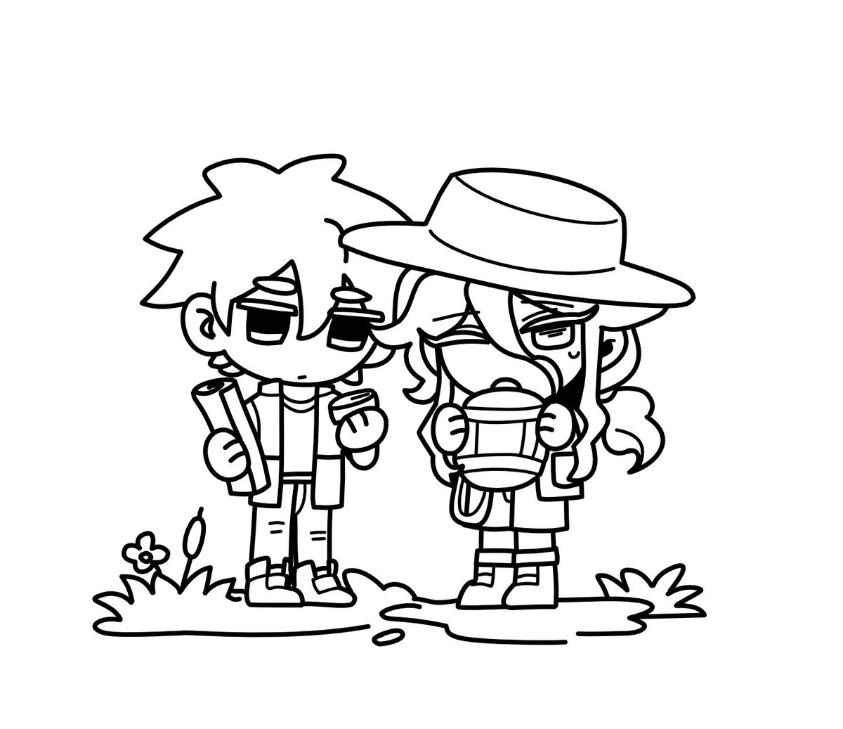 akatsuki_lm's tweet photo. spring outing for OCs
maybe i would like to make them into stamp😋😋😋 https://t.co/LO7uVIQ6NV