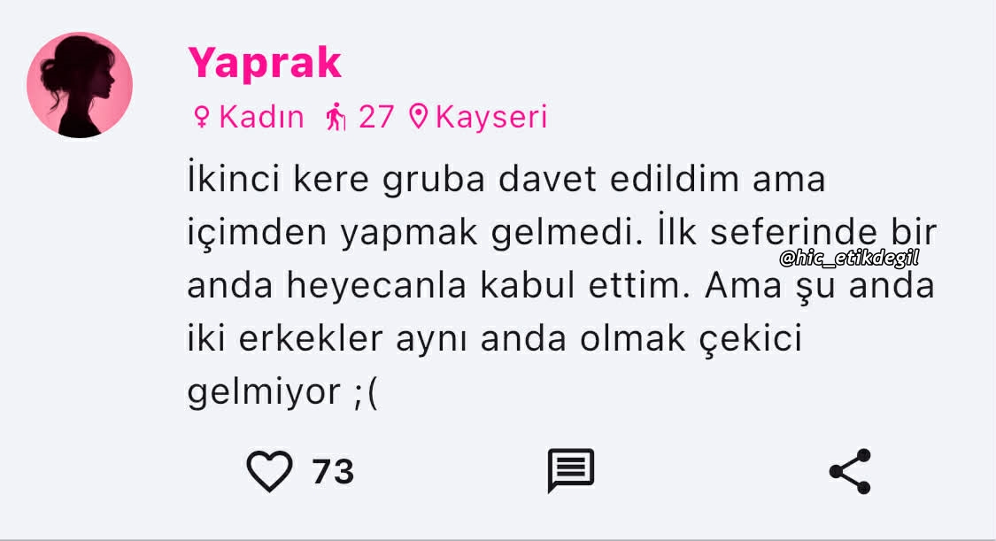 Hiç etik değil tweet media