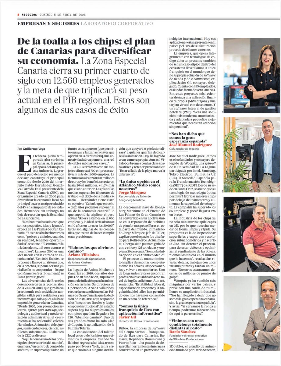 3DoublesProd's tweet photo. There is another side to the Canary Islands. It has been building in silence for years. It is Europe’s best-kept secret. And it is taking the world by storm. 🎬✨

🌟 Animation is a key piece of the Canarian economy. 

Read the full report here 👉 https://t.co/eF57FrO8HO https://t.co/7YopjyHbcL