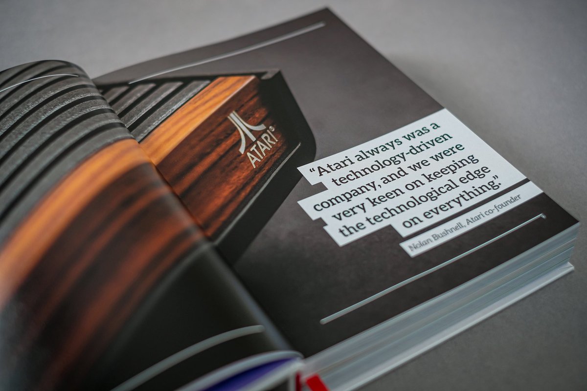 bitmap_books's tweet photo. Atari 2600/7800: a visual compendium
The name Atari still conjures up vivid memories, when living rooms up and down the land reverberated to the raucous sounds of video games for the first time. Relive that golden era with this lovingly-designed and expertly-researched visual compendium.
Coming soon, register your interest here: https://t.co/dAK6FtbxrG
#bitmapbooks #booktok #retrogaming #gaming #atari @atari