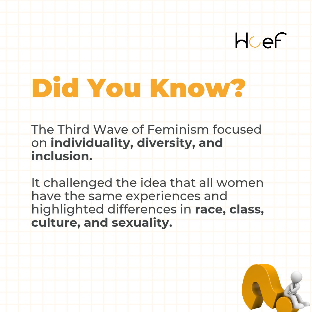 EleanoraNGO's tweet photo. Feminism evolved and the conversation got deeper.

Voices like Chimamanda Ngozi Adichie, Oby Ezekwesili, and Amina J. Mohammed used storytelling, activism, and leadership to push these conversations forward.

#HOEFoundation #ThirdWaveFeminism #sincerão https://t.co/2M9WS7fU5b