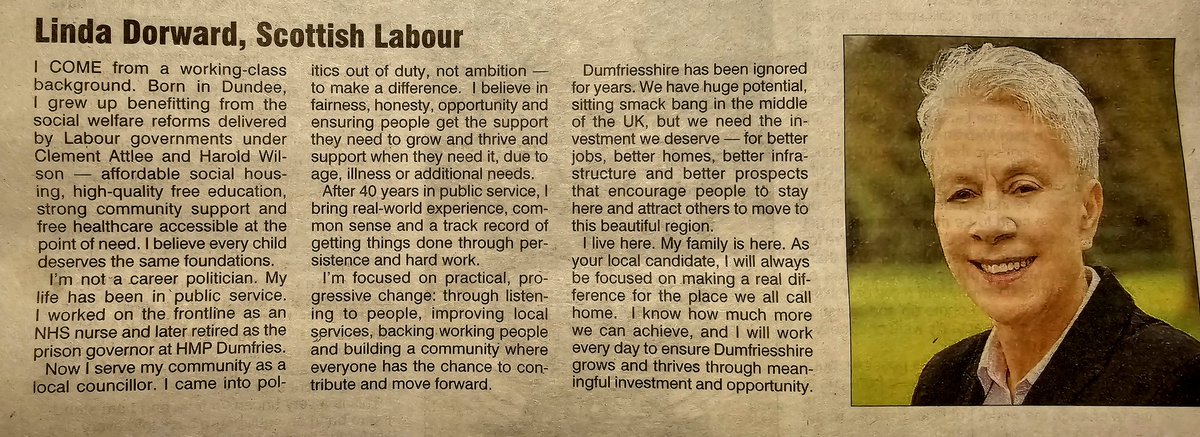 Linda Dorward for Dumfriesshire 🏳️‍🌈🏳️‍⚧ tweet media