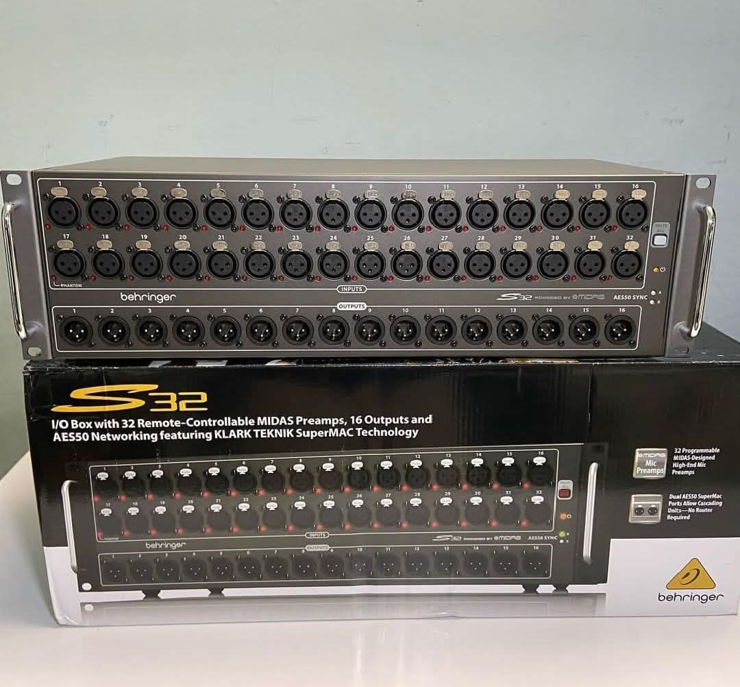 benkenmusical's tweet image. Behringer S32 stage box #benkenmusical  #soundengineer 

Call +2348036313120
Whatsapp +2348059977099
Email: benkenmusicalmarx@gmail.com 

WeAreBenkenMusicals We mean business 

No 1 agudosi Street alaba international market electronics section Lagos Nigeria