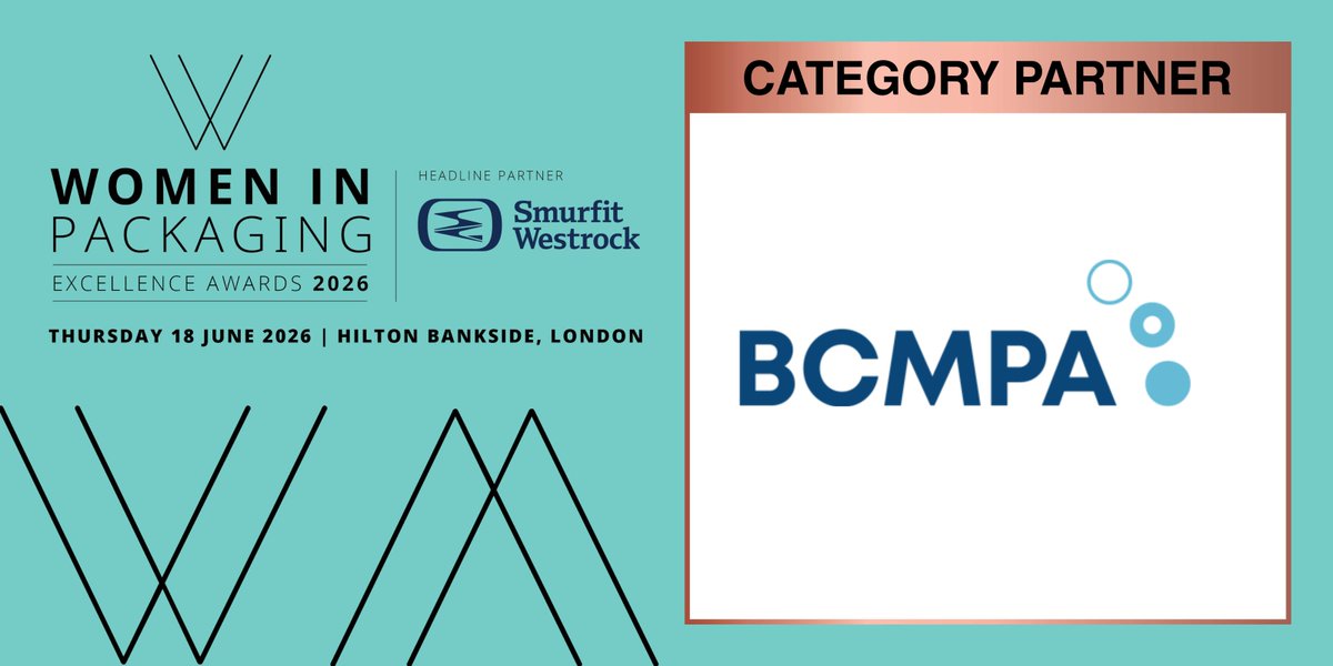 PackNews's tweet image. 🔥 Excited to have BCMPA as a Category Partner for the Women in Packaging Excellence Awards 2026

Representing the UK’s outsourcing sector, they spotlight talent powering innovation across the packaging value chain

👉 BOOK NOW q.me-qr.com/u22u8a6s 

#WIPEA26 #WomenInPackaging